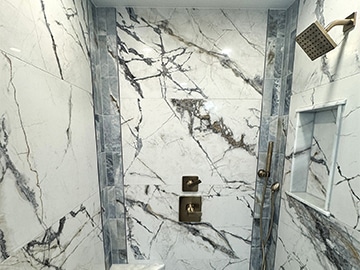 Professional shower renovation services for residential bathrooms.
